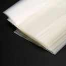 50pcs Water Soluble Bags PVA Fishing Bag Water Dissolving Bait Bags 7x14cm