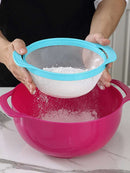 10* Rainbow Mixing Bowls Set Measuring Cups Spoon Nesting Whisking Kitchen Tools