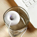 White donut humidifier usb office desktop mini humidifier portable creative