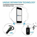 New 3.5mm AUX To USB Wireless Bluetooth Audio Stereo Car Music Receiver Adapter