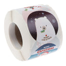 2Inch Christmas Stickers Envelope Gift Stationery Cards Package Party Seal SEAU