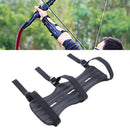 Outdoor Supplies Adjustable Archery Arm Guard Shooting Glove Hunting BracerJ Gw