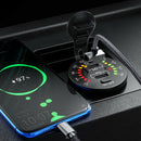 Car USB Charger QC3.0 + PD USB Type C Socket with On/Off Switch + Terminals