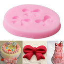 Bow Fondant Mould Cake Decorating Chocolate Baking Mold Sugarcraft Tool Pro