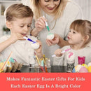 Easter 50pcs Plastic Easter Eggs DIY Easter Eggs Plastic Colors/set Pens Eg W5W5