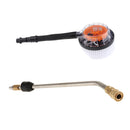 2 x 1/4inch Quick Connect Pressure Washer Rotary Brush Rotating Wash Brush