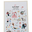lovely day Series Decorative Stationery Stickers DIY Diary Album Stick Label3C