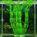11.8" Green Artificial Plastic Plant Grass FishTank Aquarium Ornament Decor