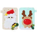 Creative DIY Felt Christmas Card Bag Craft Kits for Kids Children XMAS Gift