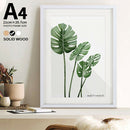 Set of 2 Wood Photo Frame Shell Display Tabletop Picture Frames Holders