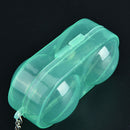 Table Tennis Ball Container Box Hard Plastic Case Ping Pong Ball Storage Box JR