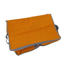 Orange Quilt Blanket Pillow Under Bed Storage Bag Box Container Non-woven F I4D6