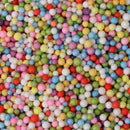 4Pcs Colorful Mini Balls Small Tiny Foam Beads Slime School Arts Crafts Supplies