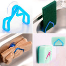 Mini Cup Rack Kitchen Sponge Holder Sink Tub Dish Cloth Storage Kitchen Tools LJ