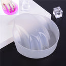 1Pc Nail Art Soak Bowl Manicure Soak Off Hand Spa Bath Treatment Remover Tool JR