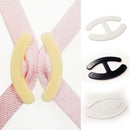 Women Webbing Bra Buckles Shadow-Shaped Buckle Bra Clip Strap Holders 6 PCS JR
