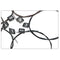Orphee 6pcs/set NX35-C Full Set Black Nylon Classical Guitar Strings Hard T