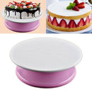 29Cm Plastic Cake Turntable Rotating Cake Decorating Anti-Skid Round Cake S