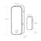 Smart Home Security Wireless Door Alarm WiFi Window Door Sensor Detector Vi C2P7