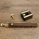 8 Inch/20Cm Ebony Deluxe British Marking Gauge Wood Scribe Mortise Gauge Wi