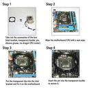 120mm LED RGB CPU Cooler 4pin Heatsink for Intel Socket LGA 1150 1155 1156 1155