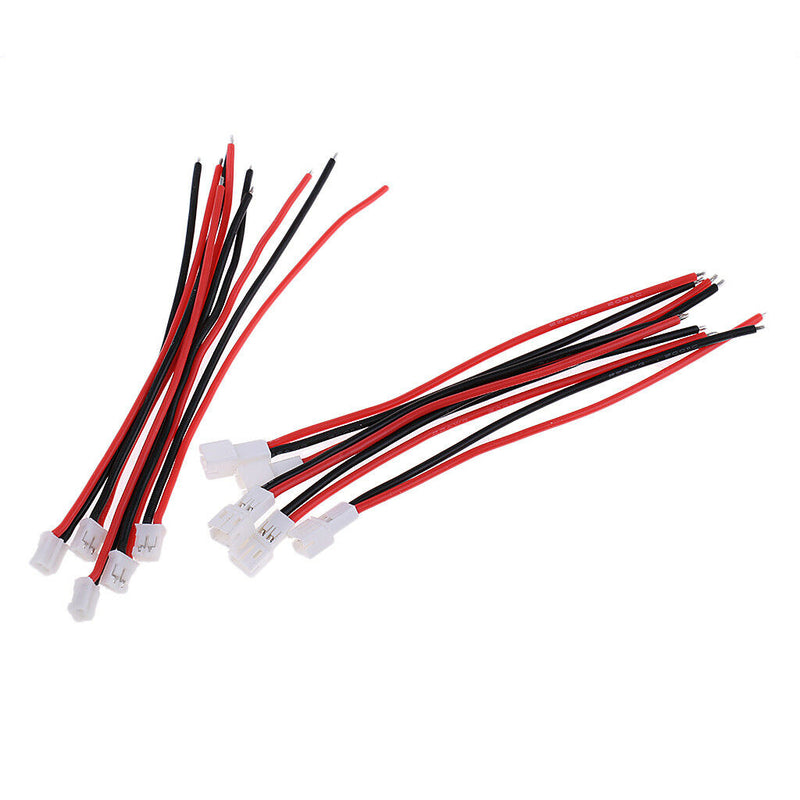 10X JST-PH 2.0 Male Female Connector Plug Cable 55mm for RC Battery Charger