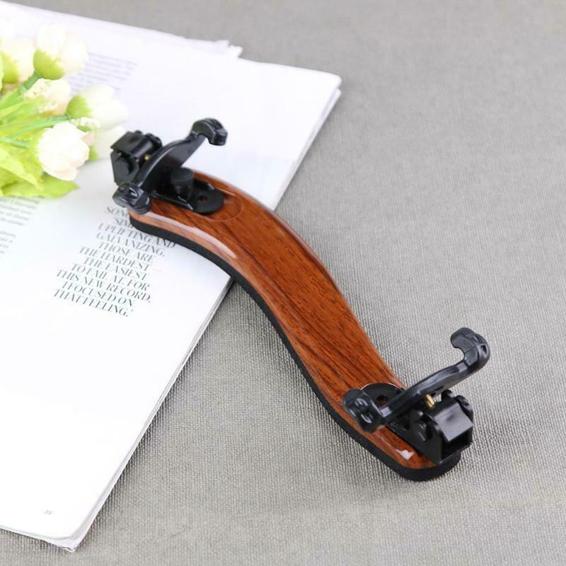 Violin Shoulder Rest Adjustable Professional 4/4 Full Size Violin Shoulder