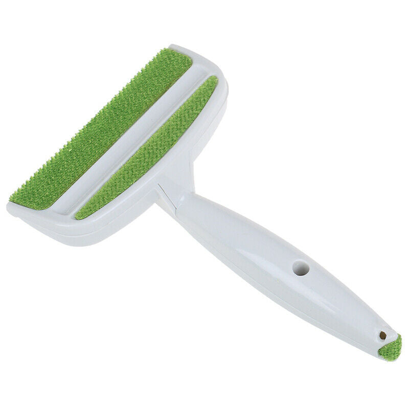 2 Heads Reusable Pet Hair Removal Brush Portable Household Clean FT