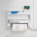 6 in 1 Spice Rack Organizer Kitchen Paper Towel Rack Kitchen Storage Rack A