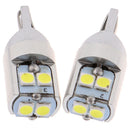 2PCS T10 LED Bulb W5W 194 168 License Plate Light Bulb Wedge Inter Width LigFT