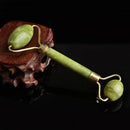 Natural facial beauty massage tool jade roller face thin body massager skinS Gn