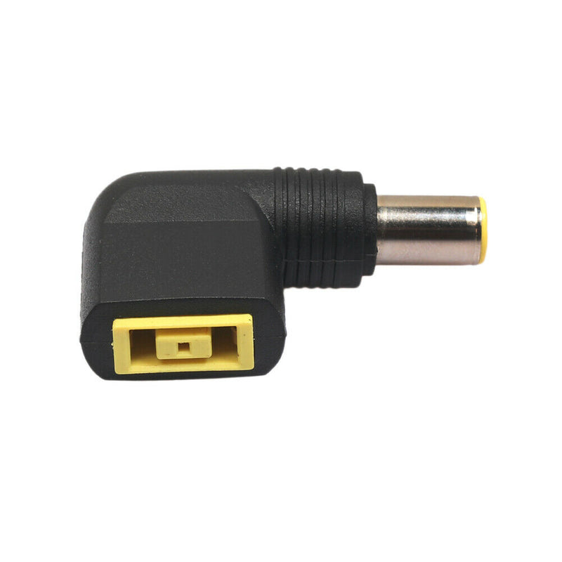 Square Female to 7.9x5.5mm Male DC Power Plug Connector for Lenovo Laptop