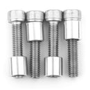 4pcs CNC Front Fender Raiser Kits Bolts Rise up 10mm for BMW R nineT Racer