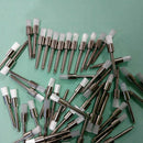 100Pcs Dental Lab Nylon Small Flat Polishing Polisher Prophylaxis Brushes ME