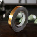 4-pack Self Adhesive Wall Floor Tile Stickers 5mmx50m Waterproof Golden Foil