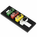 3 Pieces Patch Cable Patch Cords for Connecting Guitar Effect Pedals