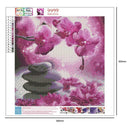 5D DIY Full Drill Diamond Painting Cross Stitch Embroidery Kit (Flower03)