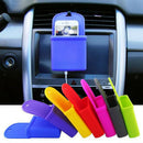 Car Air Vent Storage Pouch Pocket Bag Organizer Holder For Phone key Yellow