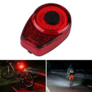 Rear Moon Bicycle Taillights USB Rechargeable Red COB Alumini Bright New Li P9I9