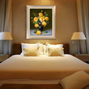 5D Rose Flower DY Diamond Painting Cross Stitch Embroider Yellow