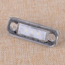 2pcs License Plate LED Light Error Free Fit For Mercedes Benz W203 W211 W219 5D