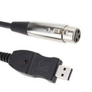 USB To XLR USB 1.1/2.0 Windows 7/VISTA/XP/2000 Cable Cord Microphone Mic Link