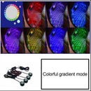 Car Interior USB Atmosphere LED Light Modified Foot Decoration Projection Lamp