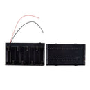 Spring Loaded 8 x 1.5V AA Battery Case Holder Box Storage w Cover P6P9