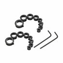 2 Set Drill Stop Assortment, 3-16mm Drill Depth Stop Collars Limit Ring Dow A9M3