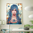 5D DIY Special Shaped Diamond Painting Beauty Cross Stitch Mosaic Craft Kit