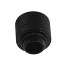 G1/4 External Thread for 9.5X12.7mm Soft Tube Computer Water Cooling Black A