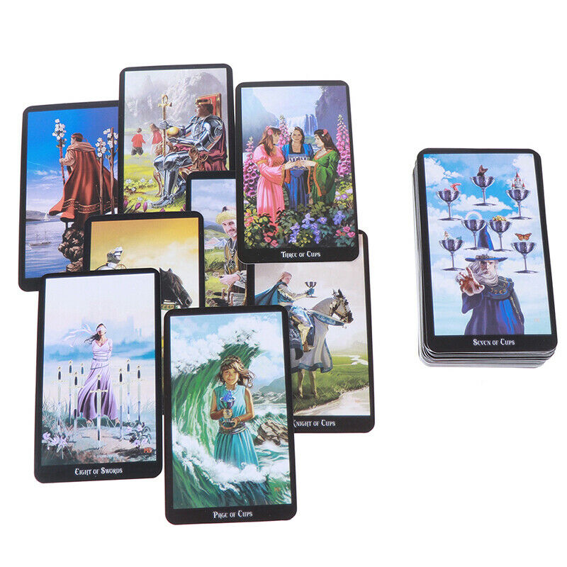 78 Cards Witch Tarot Deck Future Fate Indicator Forecasting Cards Gift Table OZ