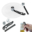 Pocket Multi-functional Drawing Ruler Magnetic Scale Compass Measuring Tool