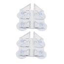 2pcs Aqua Fish Breeding Tank Dividers Suction Separator Fish Sheet Holder